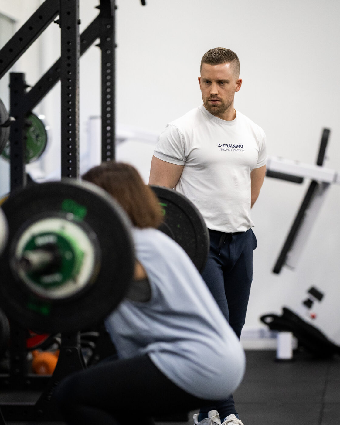 Coach Andi beim Krafttraining